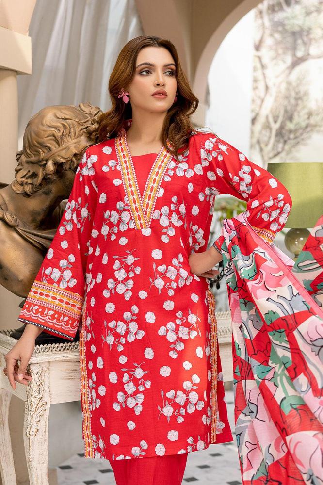 Alnoor - SPH-02-Safwa Praha 3-Piece Fine Digital Printed Unstitched Lawn Suit